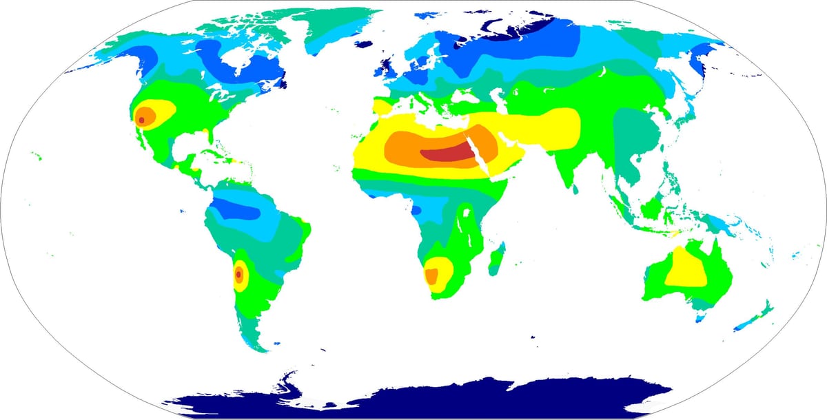 mapa da Rússia sol