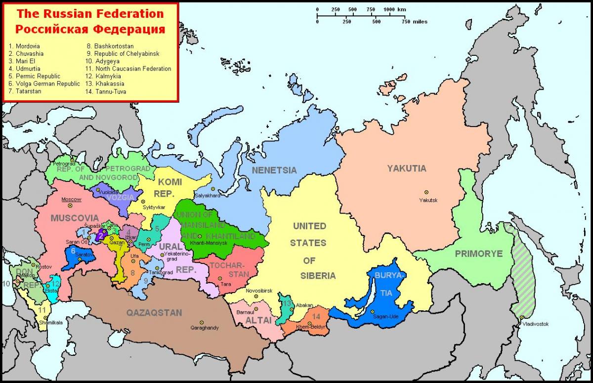 Mapa Da R Ssia Moderna Moderna Mapa Da R Ssia Europa De Leste Europa   Mapa Da Rússia Moderna 