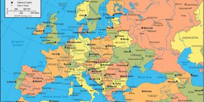 Rússia mapa da europa